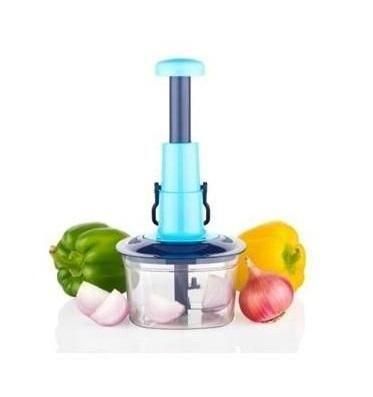 Manual Vegetable Chopper – Stainless Steel Blades for Quick & Easy Cutting